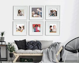 Don't be afraid to change up a gallery wall